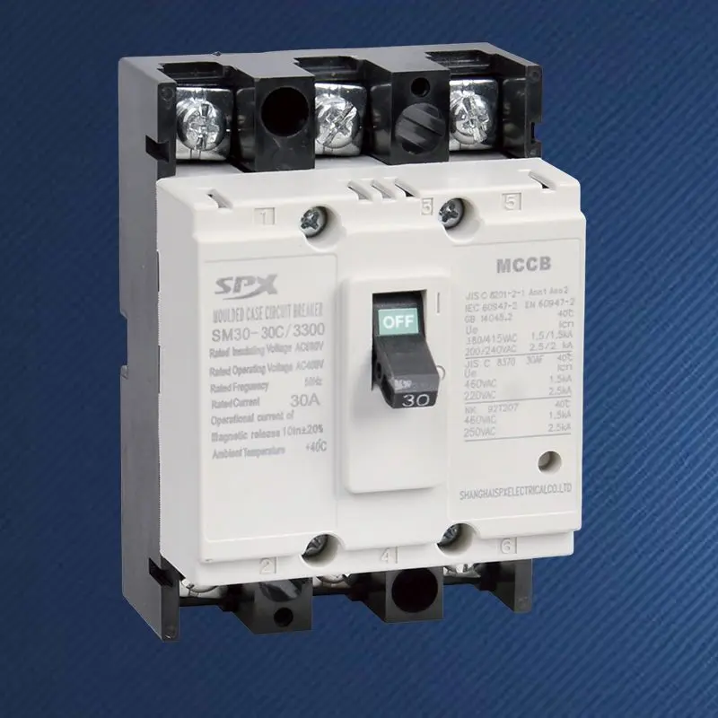 3P 5A 10A 20A قاطع دائرة مقولب